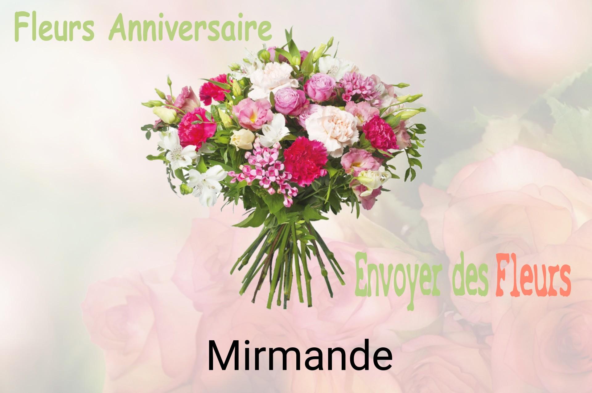 Bouquet de fleurs d’anniversaire livré à Mirmande