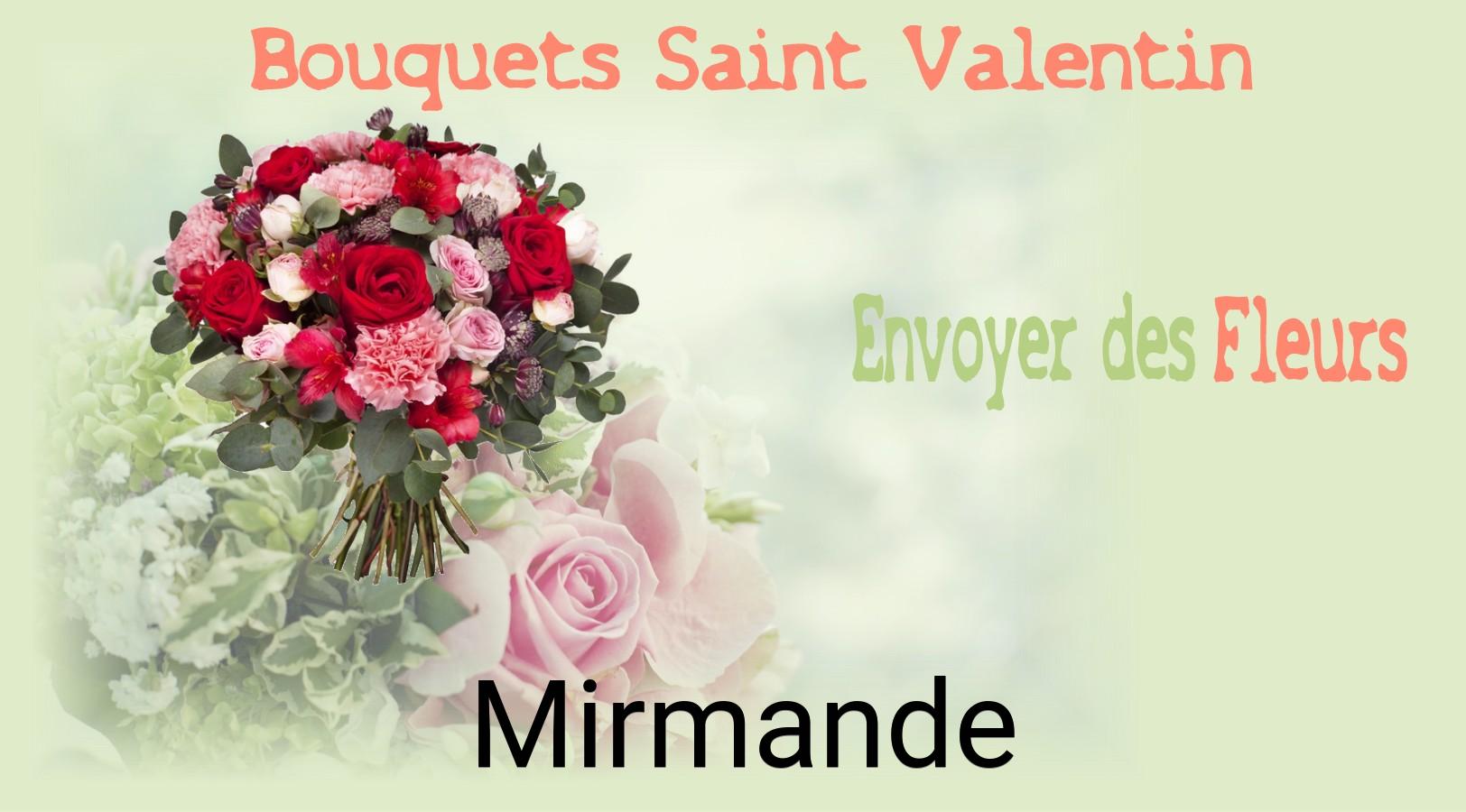 Roses de Saint-Valentin livrées à Mirmande